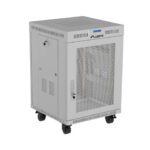 Lanberg Επιδαπέδια Καμπίνα Rack 19U 60x60cm Γκρι FF01-6615-23SL