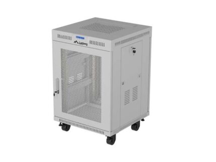 Lanberg Επιδαπέδια Καμπίνα Rack 19U 60x80cm Γκρι FF01-6815-23SL