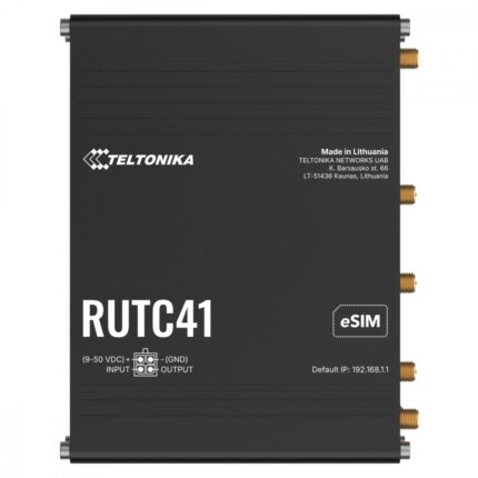 Teltonika RUTC41 Wireless 4G Router Wi‑Fi 6 with 5 Gigabit Ports