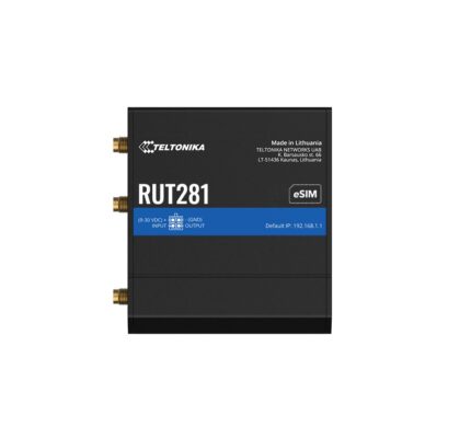 Teltonika RUT281 Ασύρματο 4G Router Wi‑Fi 4