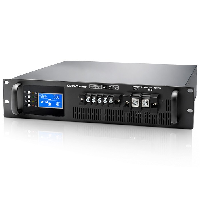 1035505_2183024.jpeg UPS Pure Sine Wave do RACK | 5kVA | 5000W | PF1.0 | LCD | EPO | USB | On-line - Image 1