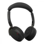 Jabra Evolve3 65 Flex Link 390c MS Wireless Charging Pad On Ear Multimedia Ακουστικά με μικρόφωνο και σύνδεση Bluetooth