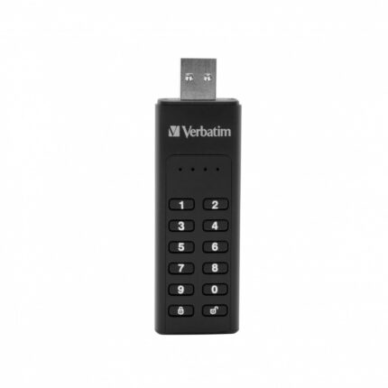 Verbatim Keypad Secure 64GB USB 3.2 Stick Μαύρο