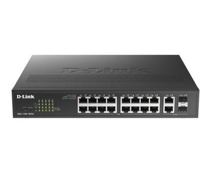 D-Link DGS-1100-18PV2 Managed L2 PoE+ Switch με 18 Θύρες Gigabit (1Gbps) Ethernet