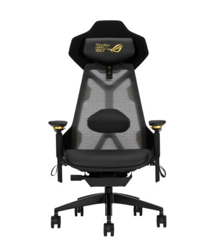 Fotel gamingowy ROG Destrier Edition 20 Czarny/Złoty