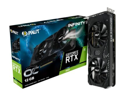 Karta graficzna GeForce RTX 3060 INFINITY 2 OC 12GB GDDR6 192bit 3DP/HDMI
