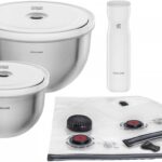 Zwilling Zwilling Fresh&save Bowl Vacuum Starter Set 9 Pcs Stainless Steel
