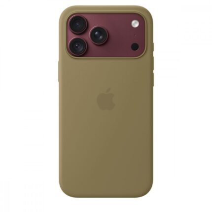 Apple Silicone Case with MagSafe Back Cover Σιλικόνης Olive (iPhone 18 Pro Max)