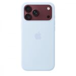 Apple Silicone Case with MagSafe Back Cover Σιλικόνης Crisp Blue (iPhone 18 Pro Max)