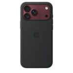 Etui silikonowe z MagSafe do iPhonea 18 Pro Max - czarny