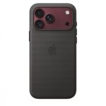 Apple TechWoven Case with MagSafe Back Cover Σιλικόνης / Υφασμάτινο Μαύρο (iPhone 18 Pro Max)