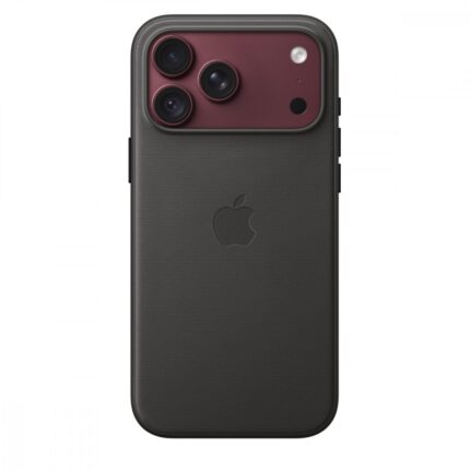 Apple TechWoven Case with MagSafe Back Cover Σιλικόνης / Υφασμάτινο Μαύρο (iPhone 18 Pro Max)