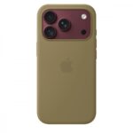 Apple Silicone Case with MagSafe Back Cover Σιλικόνης Olive (iPhone 18 Pro)