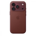 Etui z tkaniny TechWoven z MagSafe do iPhonea 18 Pro - burgund