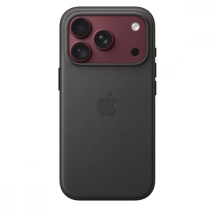 Apple TechWoven Case with MagSafe Back Cover Σιλικόνης Μαύρο (iPhone 18 Pro)