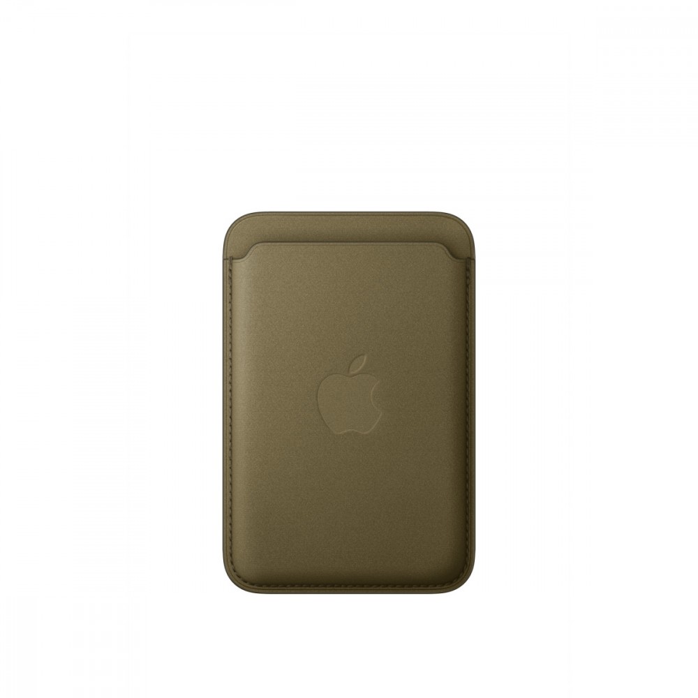1039914_2214161.jpeg Apple MagSafe Θήκη Καρτών FineWoven Wallet with MagSafe Dark Olive - Image 1