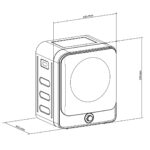 GreenBlue electric tumble dryer for clothes  3kg load  GB415 GR - Image 12