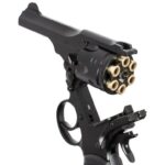 WEBLEY MKVI .455 Police cal.4.5 mm Diabolo cartridge 6-shot barrel 4’ CO2 Black Ekp to17J