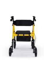 Four-wheel Rehabilitation Walker Marsylia  Yellow RF-617/Ż REHAFUND - Image 3
