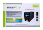 Ever Easyline 650 AVR USB UPS (VI) Line-Interactive 650VA 360W with 2 Schuko AC outlets - Image 11