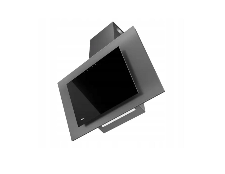 18a2ece61d8b46179bdb6729fb36ac1f AKPO WK-4 NERO 2.0 60 GRAY/ BLACK GLASS T300 Linear LED/Controller Hood - Image 1