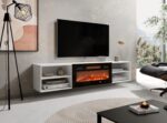 Cama TV Stand White M180xD33xH39cm - Image 4