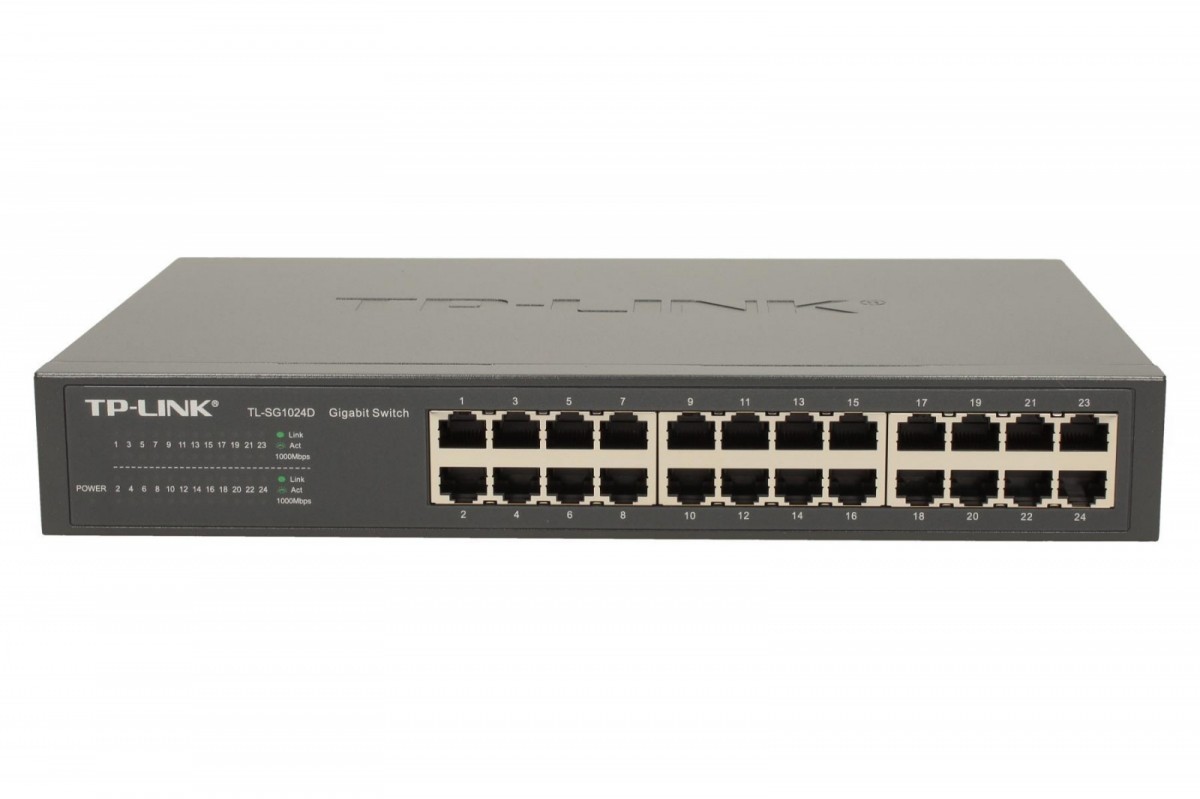 204667_645580.jpeg TP-LINK TL-SG1024D v11.4 Unmanaged L2 Switch with 24 Gigabit (1Gbps) Ethernet Ports - Image 1