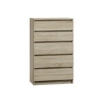 Topeshop M5 SONOMA chest of drawers - Image 2
