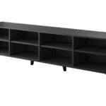 RTV cabinet BARI 200x42x52 matte black