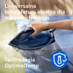 Philips 6000 series DST6120/20 iron Steam iron SteamGlide Plus soleplate 2600 W Blue - Image 13