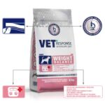 VET RESPONSE Weight balance - dry dog food - 8kg - Image 2