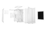 Be Quiet Pure Base 501 DX Gaming Midi Tower Computer Case with Side Window and RGB Lighting White - Image 2