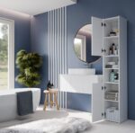 Topeshop S30 BIEL bathroom storage cabinet White - Image 6
