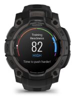 Garmin Instinct 3 AMOLED Aluminium 45mm Waterproof Smartwatch with Heart Rate Monitor (Black with Black Band) - Image 11