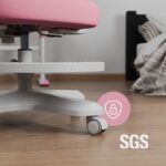Junior 4.6 Pink swivel chair - Image 3