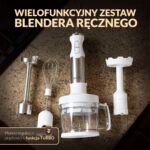Camry CR 4623 Hand blender set 1600 W white - Image 18