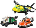 LEGO CITY 60505 Airplane  Service Truck and Hovercraft Rem - Image 2