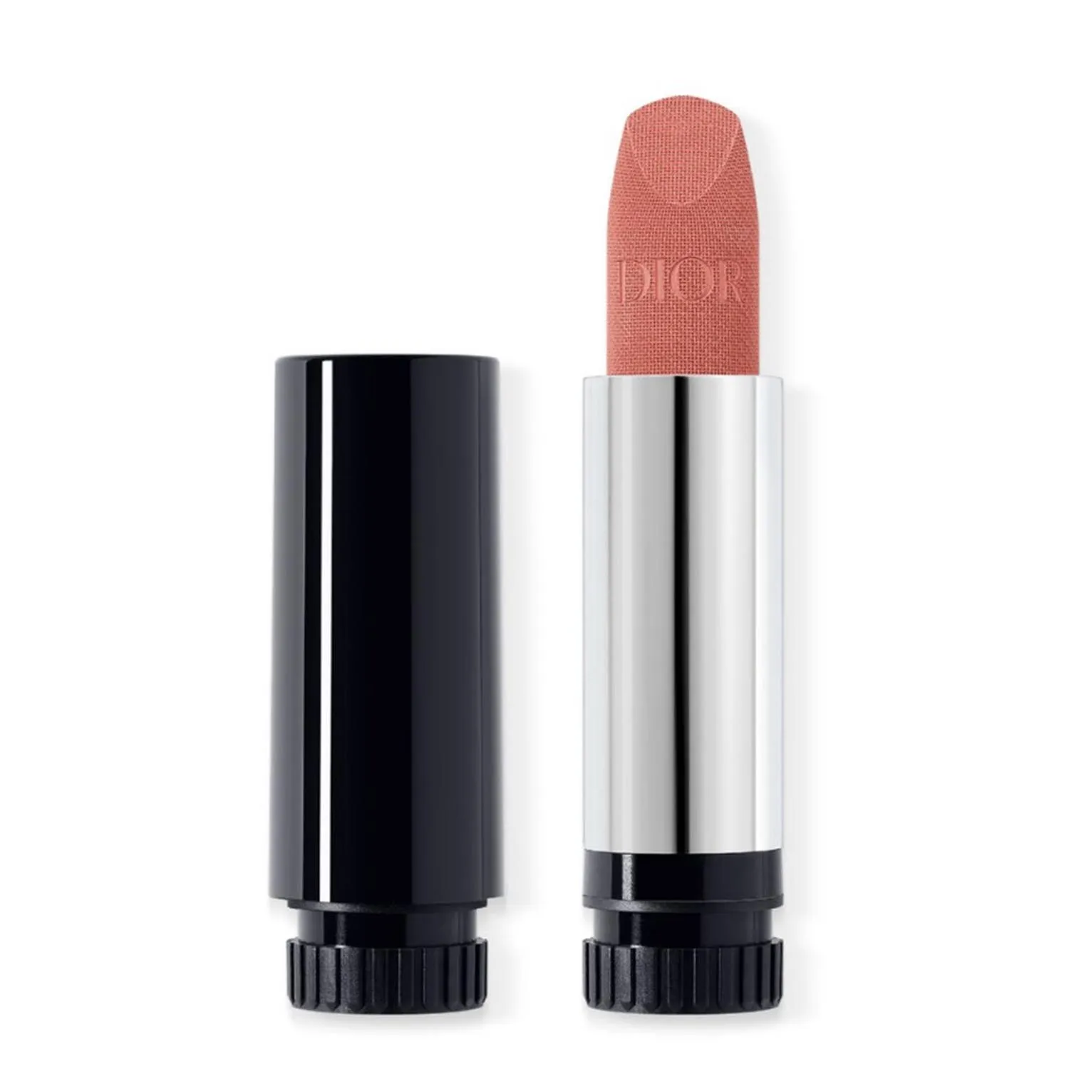3348901658577.webp Dior Rouge Dior Barra De Labios 100 Nude Look Velvet Refill 30ml - Image 1