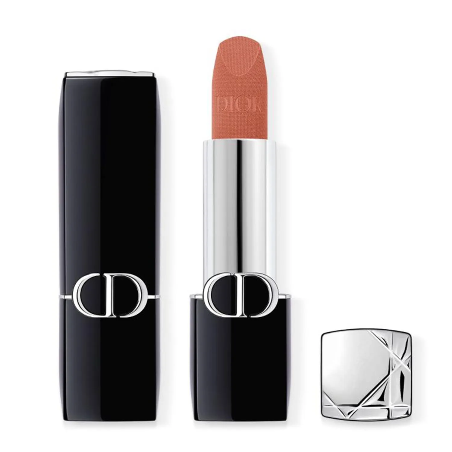 3348901689434.webp Dior Rouge Dior Barra De Labios 200 Nude Touch Velvet 30ml - Image 1