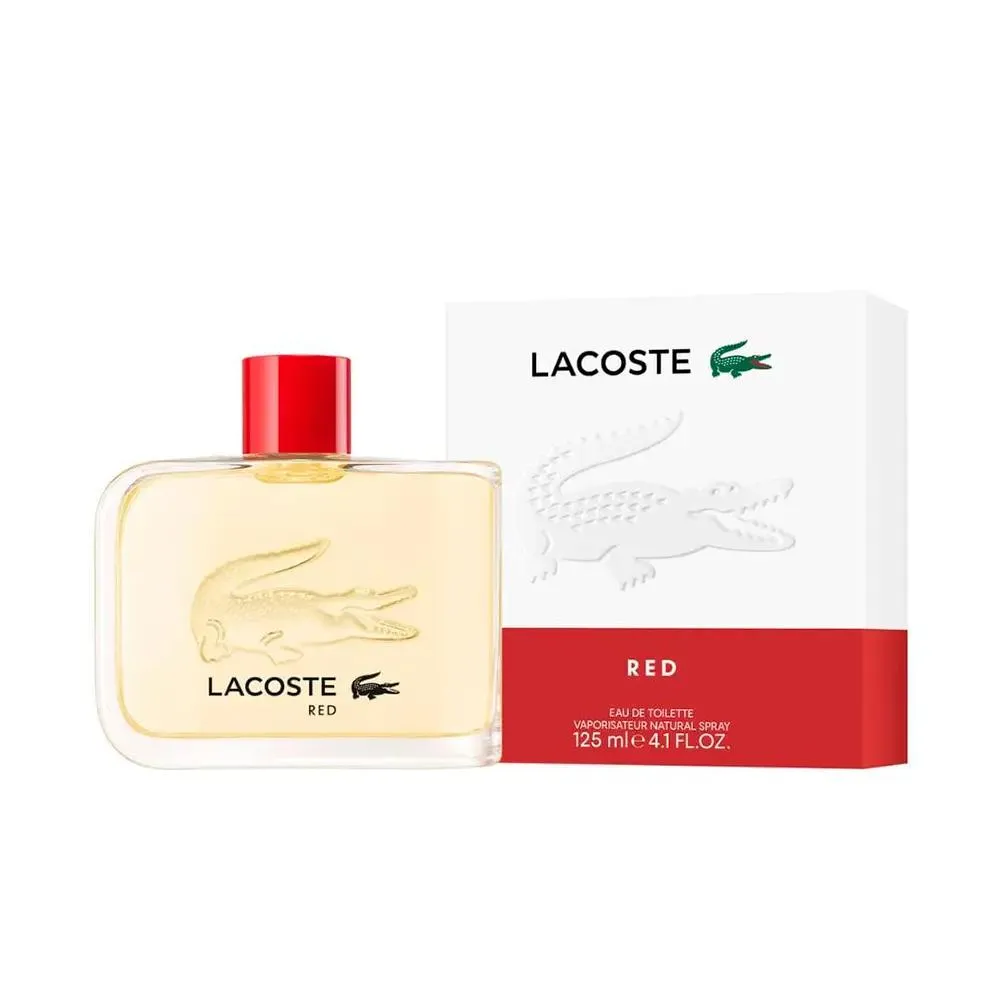3386460149310.webp Lacoste Red Edt 125ml Spray - Image 1