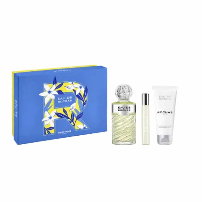 3386460156905.webp Rochas Eau De Rochas Eau De Toilette Spray 100ml Set 3 Pieces - Image 1