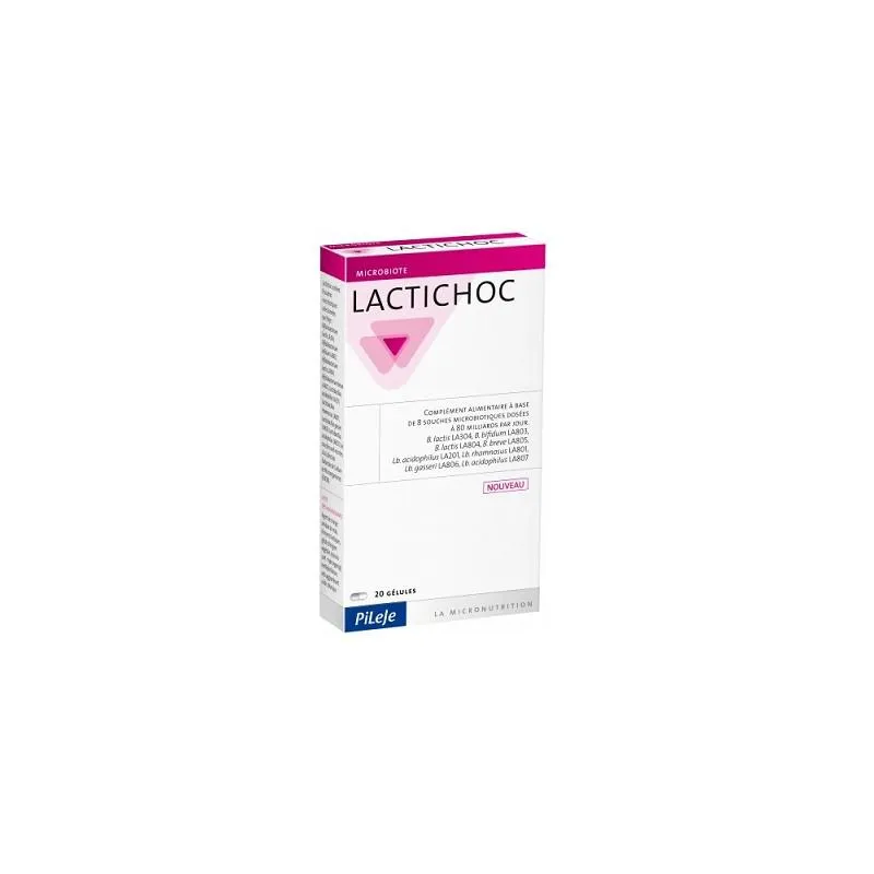 3401560288322.webp Pileje Lactichoc 20 Caps - Image 1