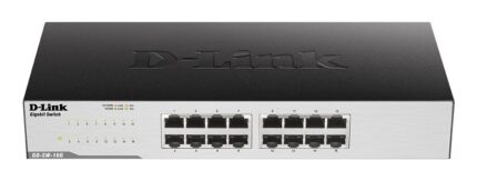 D-Link GO-SW-16G Unmanaged L2 Switch με 16 Θύρες Gigabit (1Gbps) Ethernet