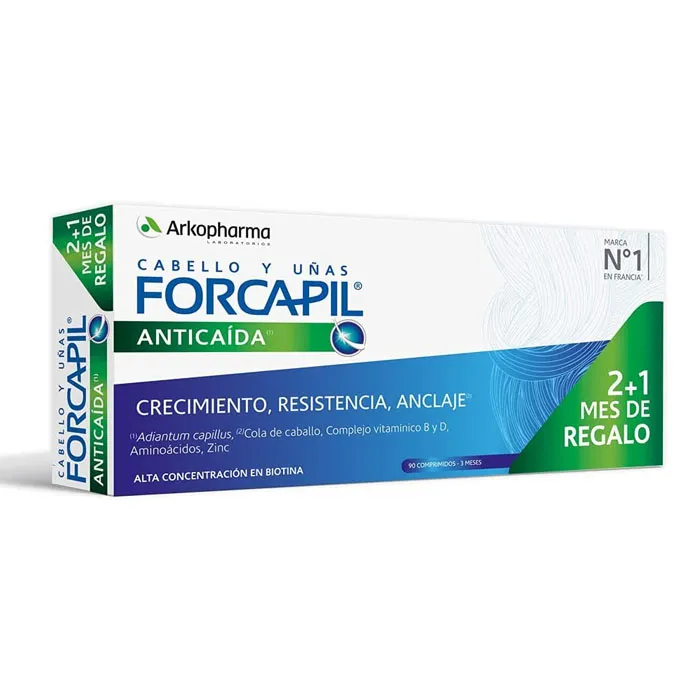 3578836122205.webp Arkoharma Forcapil Anti-Hair Loss 90 Capsules - Image 1