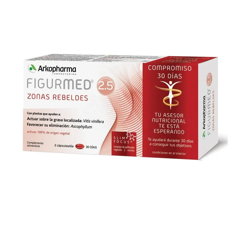 3578836132136.webp Arkopharma Figurmed Rebel Zones 60 Capsules - Image 1