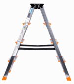 Krause Dopplo double-sided step ladder silver - Image 3