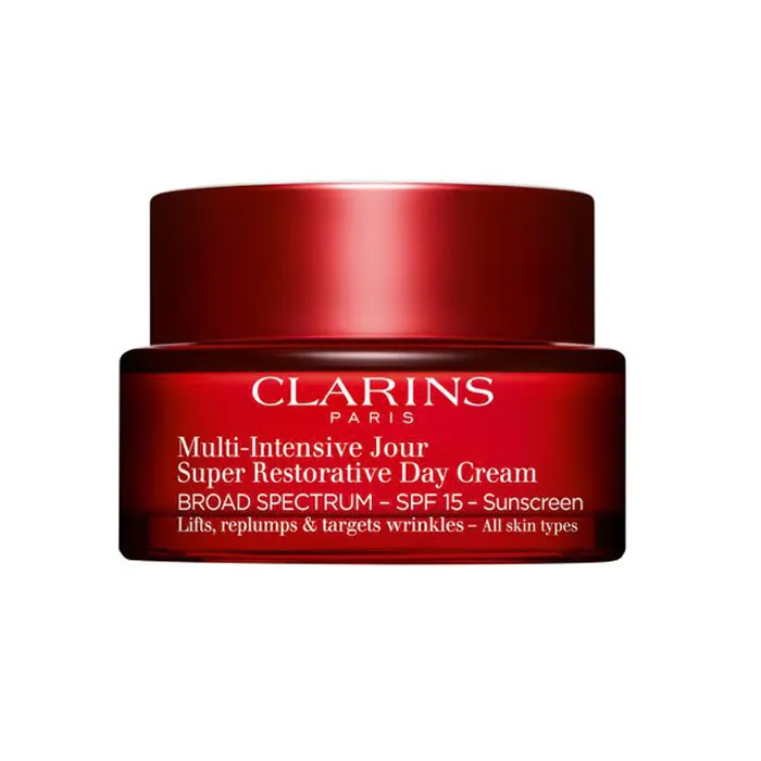 3666057265754.webp Clarins Super Restorative Day Cream Spf15 All Skin Types 50ml - Image 1