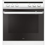 Amica 618CE3.333HQ(W) Cooker 62lt with Ceramic Hobs W60cm. White