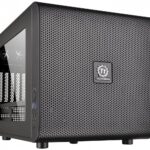 Thermaltake Core V21 Cube Κουτί Υπολογιστή με Πλαϊνό Παράθυρο Μαύρο