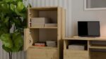 ALMA CHEST OF DRAWERS  ANTHRACITE/ARTISAN OAK - Image 7